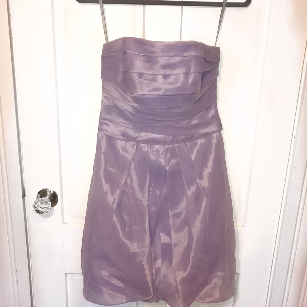 VERA WANG PURPLE BRIDESMAIDS DRESS